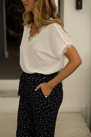 LACE T-SHIRT