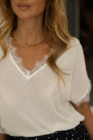LACE T-SHIRT