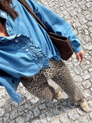 CALÇAS LEOPARDO