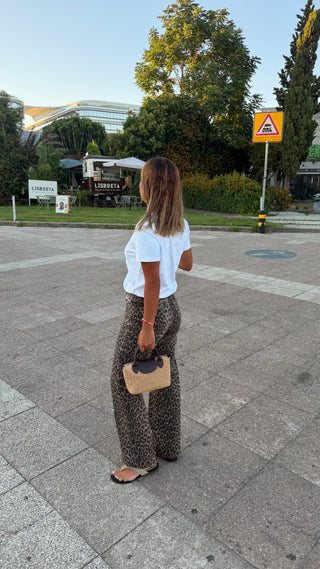 CALÇAS LEOPARDO