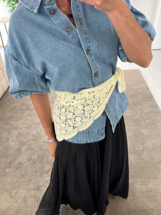 LENÇO CROCHET