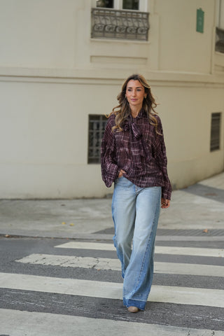 BLUSA CELESTE