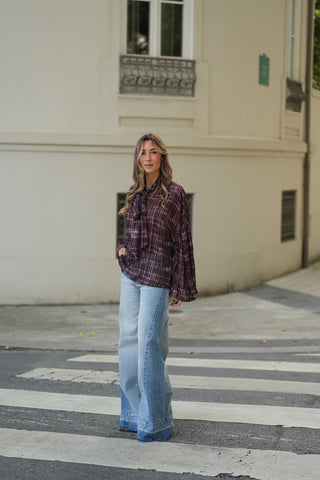 BLUSA CELESTE