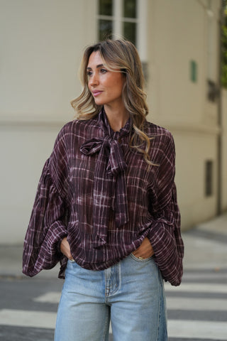 BLUSA CELESTE