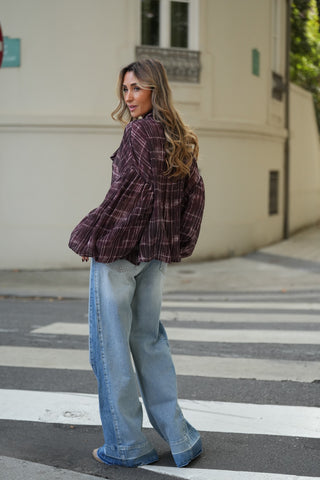 BLUSA CELESTE