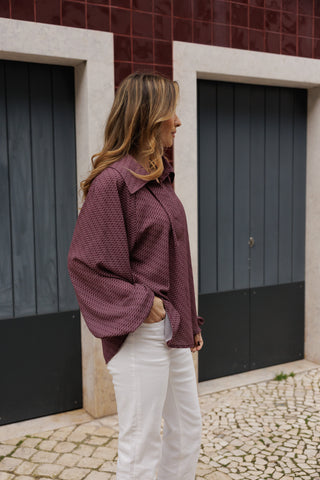 BLUSA CELESTE
