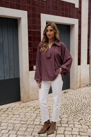 BLUSA CELESTE