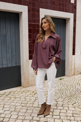 BLUSA CELESTE