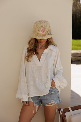 BLUSA MANGA BALÃO