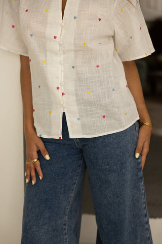 BLUSA CORAÇÕES