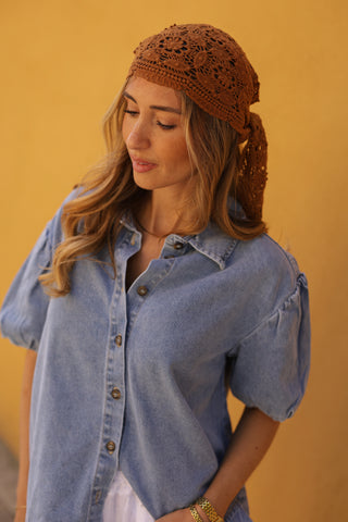 LENÇO CROCHET