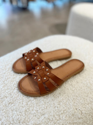 STUDED SANDALS
